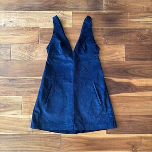 Zara corduroy Sleeveless Dress Small